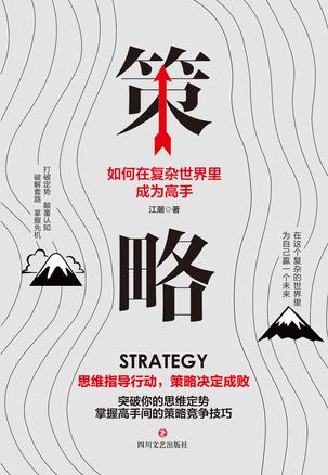 江潮：《策略：如何在复杂的世界里成为高手》（pdf+epub+mobi+azw3）